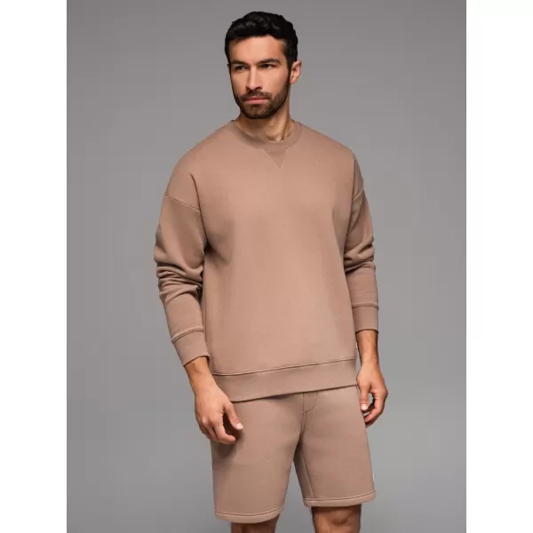  Sweatshirt + Shorts OMBRE Z108 BRAUN 