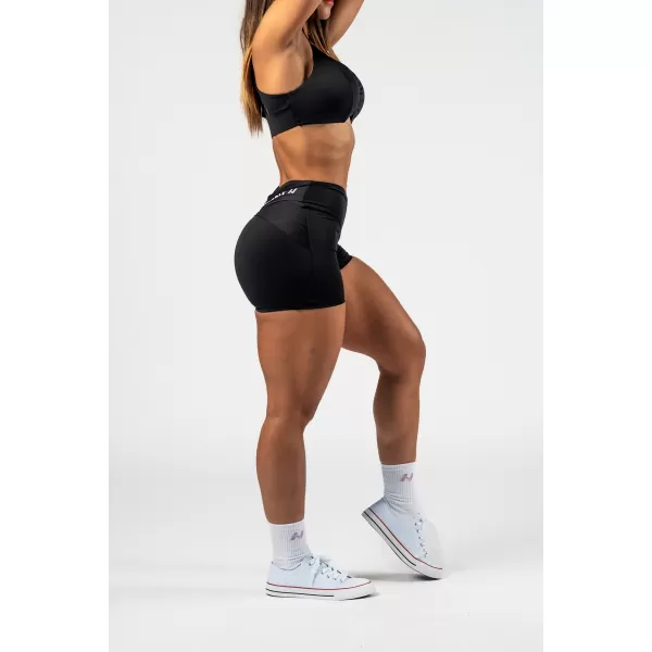  Shaping-Shorts mit V-förmiger Taille STRONG BEAUTY 428 BLACK Nebbia 
