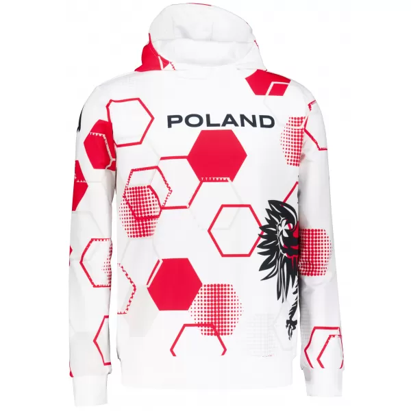  Funktionaler Sweatshirt -Premium von Männern ALTISPORT VOJ/ALM036PL/MI01 HEXA-WH 