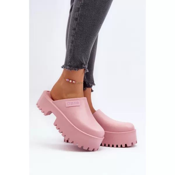  Damenhausschuhe BIG STAR NN274020 ROSA Big Star Shoes 