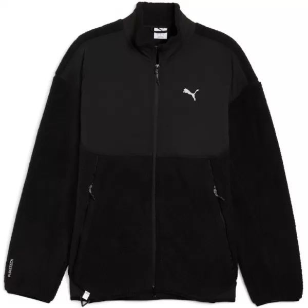 Herrenjacke PUMA TECH SOFT TECH RELAXED SHERPA JACKET 632104-01 SCHWARZ 