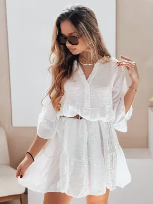 Kleid DSTREET LYVONNE EY2613 WEIß