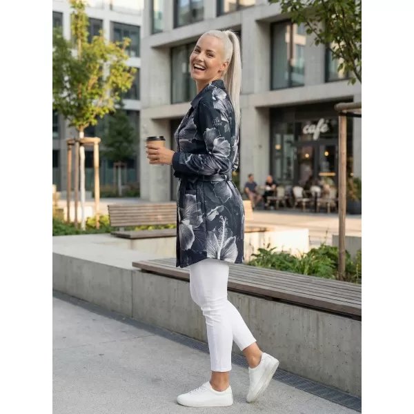  Frauenjacke Premium ALTISPORT VOJ/ALW102MI05 SCHWARZ UND WEIß 
