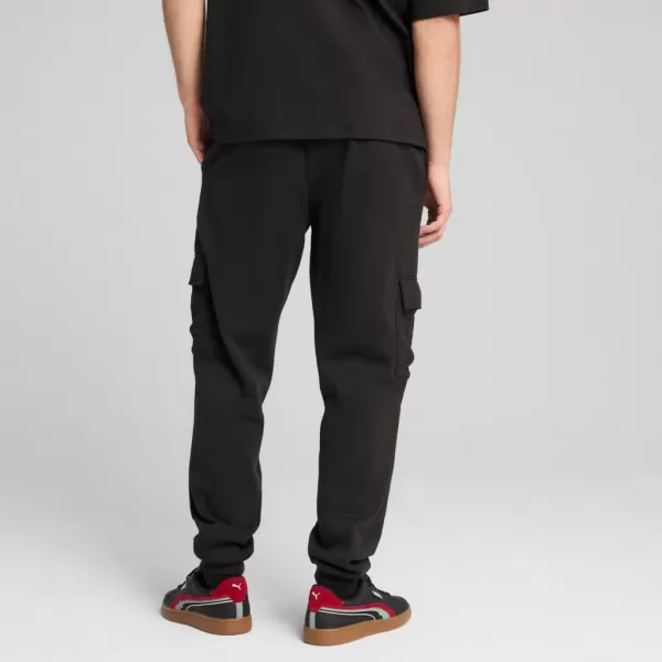 Herren -Traursanzüge PUMA ESS CARGO PANTS FL CL 682656-01 SCHWARZ 
