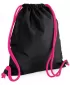 | BG 110 SCHWARZ/FUCHSIA BagBase