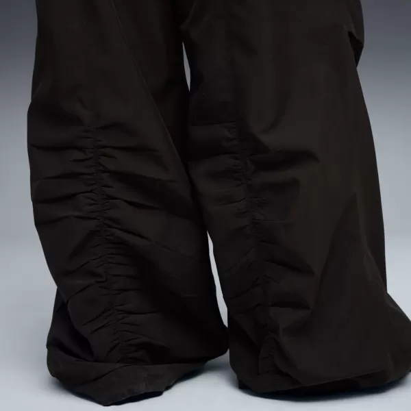  Damenhosen PUMA WARDROBE ESS PARACHUTE WOVEN PANTS OP 632044-01 SCHWARZ 