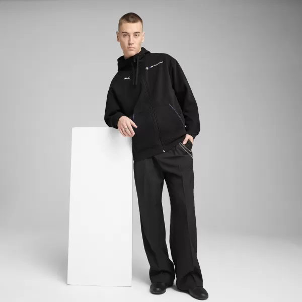  Herren -Sweatshirt PUMA BMW MMS ESS+ FZ HDED JACKET 630629_01 PUMA SCHWARZ 