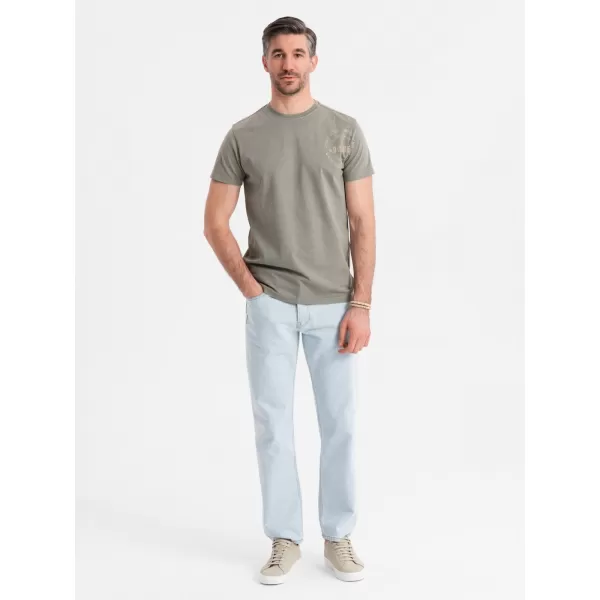  Hemd OMBRE OM-TSWT-0202 LICHT OLIVE 