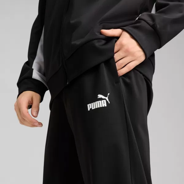  Herren-Set PUMA POLY COLORBLOCK SUIT 687304-01 SCHWARZ 