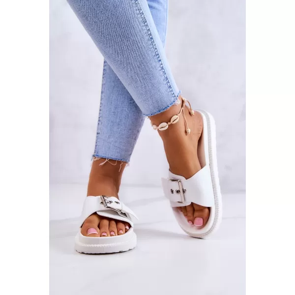 Damenmode-Hausschuhe BIG STAR JJ274A309 WEISS Big Star Shoes 