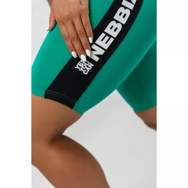  Radlerhose mit hoher Taille ICONIC 238 GREEN Nebbia 