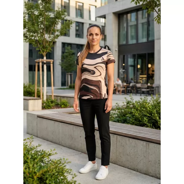  Hochwertiges Funktions-T-Shirt für Damen ALTISPORT VOJ/ALW099TR01 BRAUN 