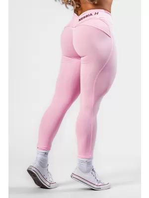 Figurformende Leggings mit V-förmiger Taille STRONG BEAUTY 425 PINK Nebbia