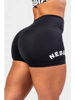 Klassische HERO-Shorts mit hoher Taille 582 BLACK Nebbia