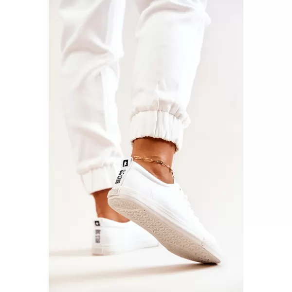  Damen-Ledersneaker BIG STAR JJ274311 WEISS Big Star Shoes 
