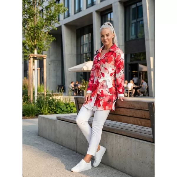  Frauenjacke Premium ALTISPORT VOJ/ALW102MI05 ROSA/WEIß 
