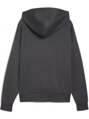 Herren -Sweatshirt PUMA WARDROBE ESS BOXY FULL-ZIP HOODIE DK 632066-44 GRAU