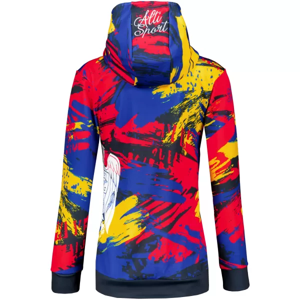  Funktionaler Sweatshirt -Prämie von Frauen ALTISPORT VOJ/ALW036RO/MI01 ROLLE 