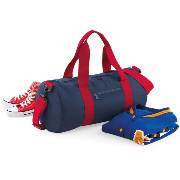  | BG 140 FRANZÖSISCHES MARINEBLAU/KLASSISCHES ROT BagBase 