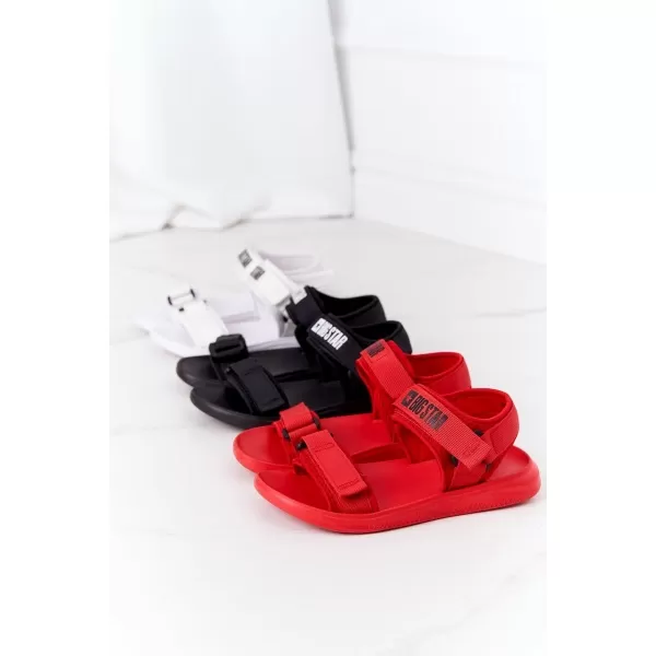  Damensandalen BIG STAR HH274A024 SCHWARZ Big Star Shoes 