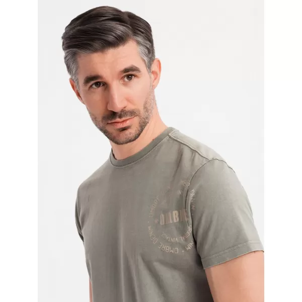  Hemd OMBRE OM-TSWT-0202 LICHT OLIVE 