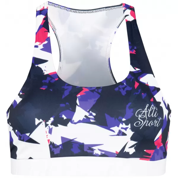  Frauenfunktional Sport Bra Premium ALTISPORT VOJ/ALW110POD01 VIOLETT -WEIß 
