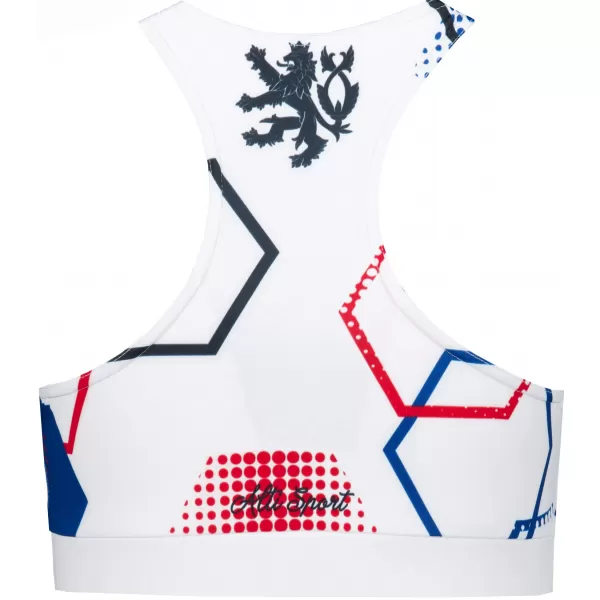  Frauenfunktional Sport Bra Premium ALTISPORT VOJ/ALW036POD01 HEXA WEIß 