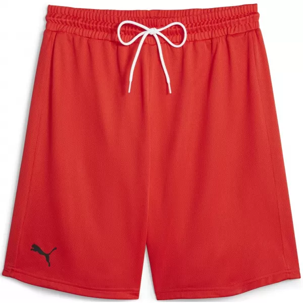  Shorts PUMA HOOPS TEAM PRACTICE SHORT 676641_03 PUMA ROT 