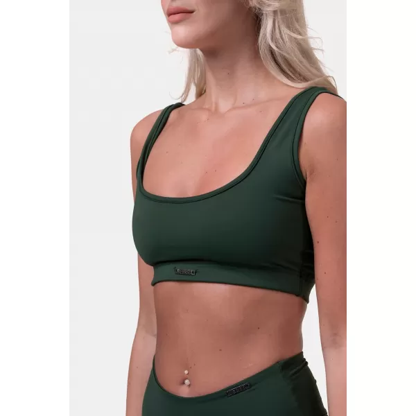  Bikini Active Black - Bralette-Top 554 DUNKELGRÜN Nebbia 