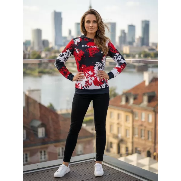  Funktionaler Sweatshirt -Prämie von Frauen ALTISPORT VOJ/ALW036PL/MI01 FLECKEN 