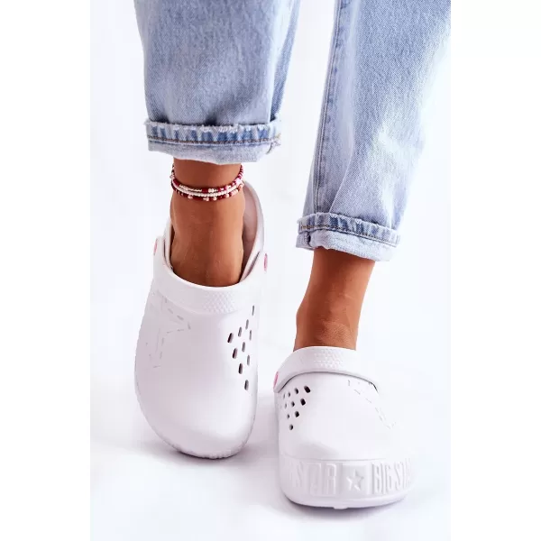  Damen-Slipper BIG STAR II275003 WEISS Big Star Shoes 