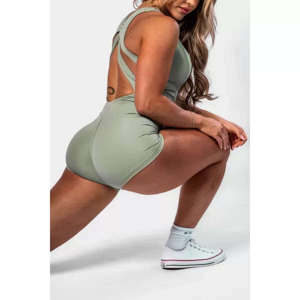  Shaping-Fitness-Overall STRONG BEAUTY 427 HELLGRÜN Nebbia 