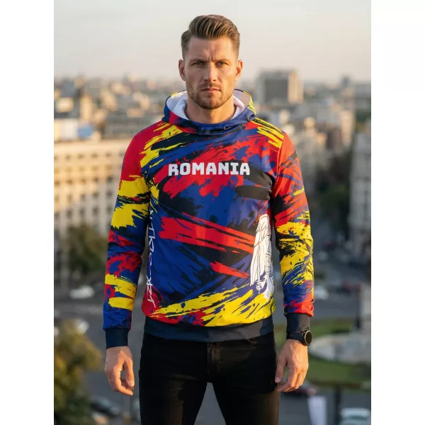  Funktionaler Sweatshirt -Premium von Männern ALTISPORT VOJ/ALM036RO/MI01 ROLLE 