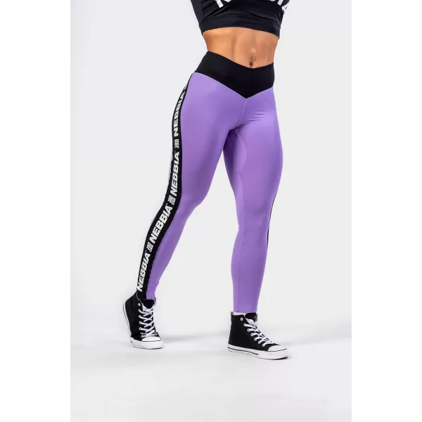  Leggings mit hoher Taille ICONIC 209 LILA Nebbia 