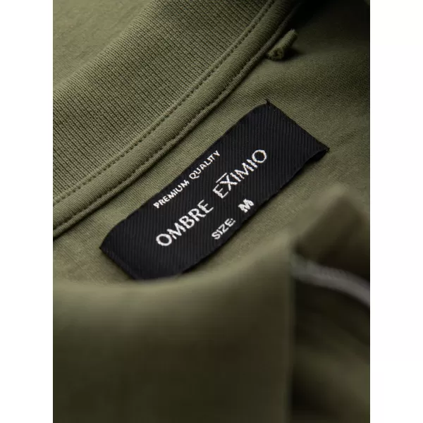  Herren t -Shirt OMBRE OM-POSS-0148 OLIVE 