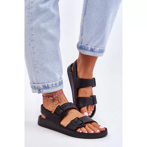  Damensandalen BIG STAR LL274745 SCHWARZ Big Star Shoes 