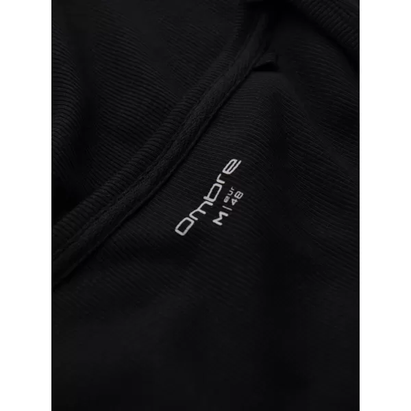  Hemd OMBRE OM-TSBT-0239 SCHWARZ 