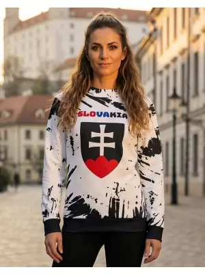 Funktionaler Sweatshirt -Prämie von Frauen ALTISPORT VOJ/ALW036SL/MI01 ABSTRAKTION