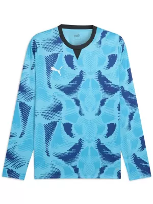 Hemd PUMA TEAMTARGET GK LS JERSEY 706519_02 BRIGHT AQUA / HELLES AQUA / PUMA WEIß