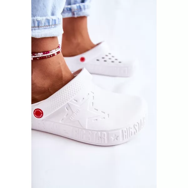  Damen-Slipper BIG STAR II275003 WEISS Big Star Shoes 