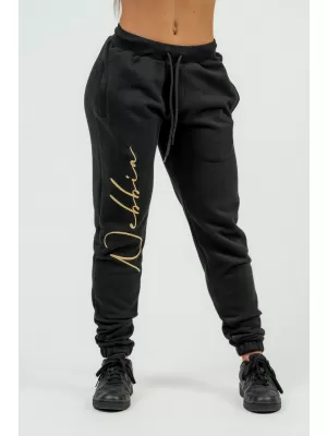 Damen Signature INTENSE 846 BLACK/GOLD Nebbia lockere Jogginghose