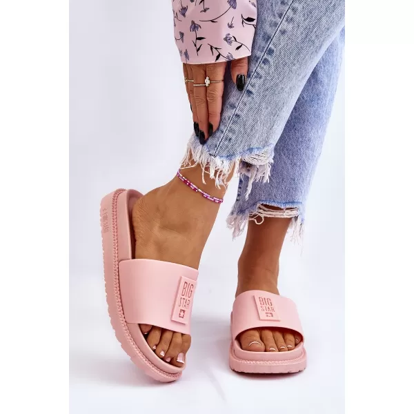  Damenhausschuhe BIG STAR LL274425 ROSA Big Star Shoes 
