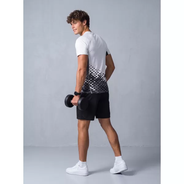  Funktionelle Kompression von Männern t -Shirt Premium ALTISPORT VOJ/ALM109TR04 WEIß 