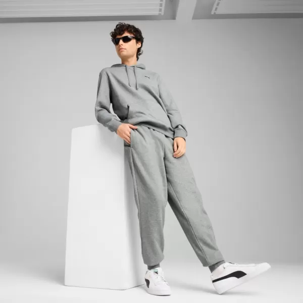  Herren -Traursanzüge PUMA ESS SWEATPANTS FL CL 682614-03 GRAU 