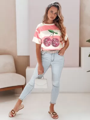 Damenhosen DSTREET MISSPEARL UY2709 BLAU