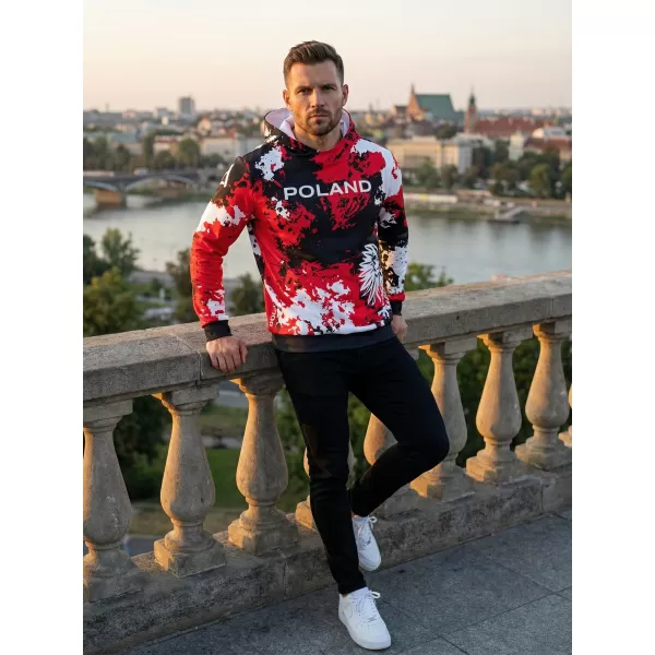  Funktionaler Sweatshirt -Premium von Männern ALTISPORT VOJ/ALM036PL/MI01 FLECKEN 