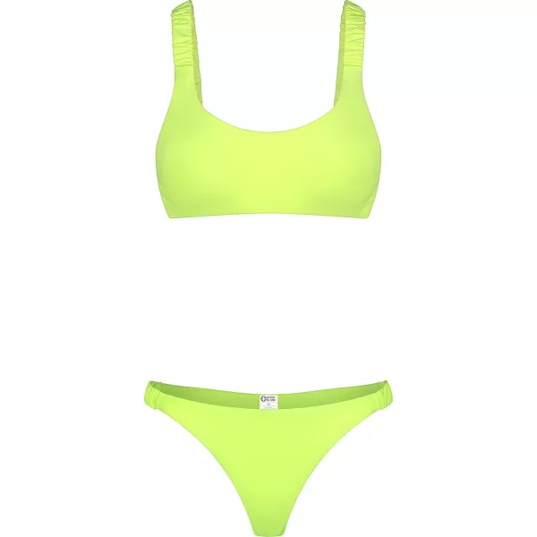  Frauenbikini - oberer Teil NORDBLANC NBSSS8209 GELB 