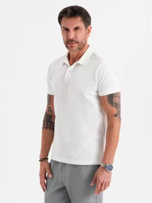 Herren t -Shirt OMBRE OM-POSS-0103 ECRU
