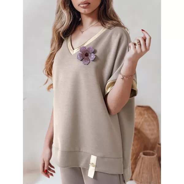  Hemd DSTREET SHINE LOVE RY2911 BEIGE 
