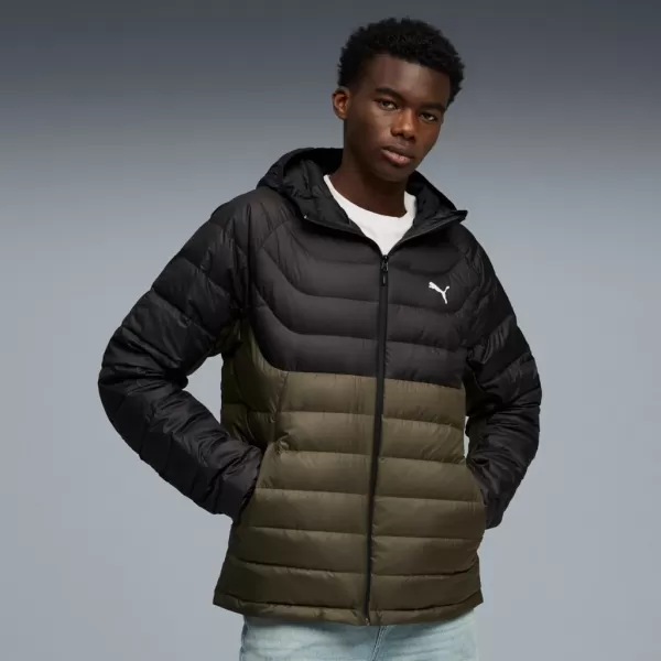  Herrenjacke PUMA PACKLITE HOODED DOWN JACKET 685221-70 GRÜN 